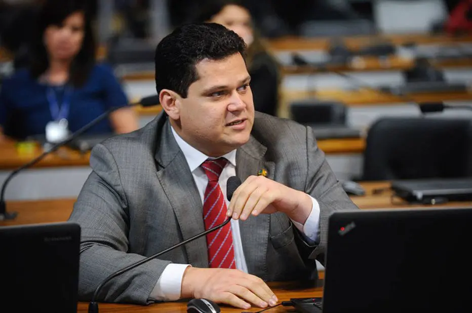 O senador Davi Alcolumbre (DEM-AP) Foto: Marcos Oliveira/Agncia Senado