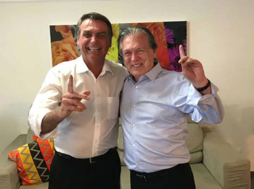Foto divulgao: assessoria de Bolsonaro