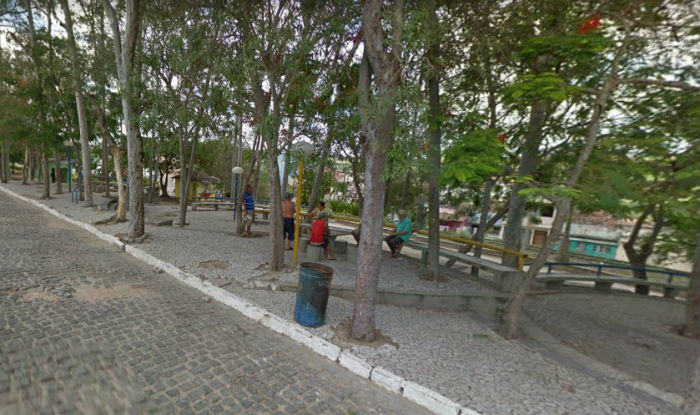 Apreenso aconteceu nas proximidades da Praa dos Eucaliptos, na rea central de Belo Jardim. Foto: Google Street View/Reproduo.