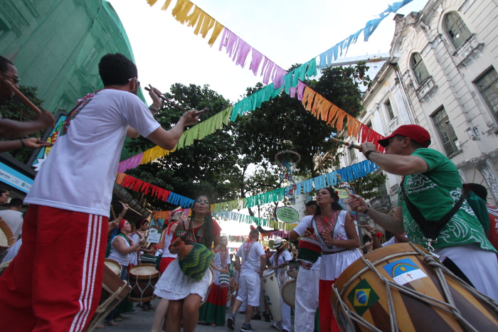 cidade ter 49 ensaios de maracatu, em vrios bairros, at o Carnaval. Crdito: Roberto Ramos/DP
