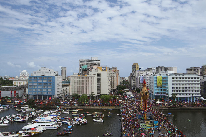 O desfile do Galo acontece no sbado de Z Pereira Foto: Paulo Paiva/DP.