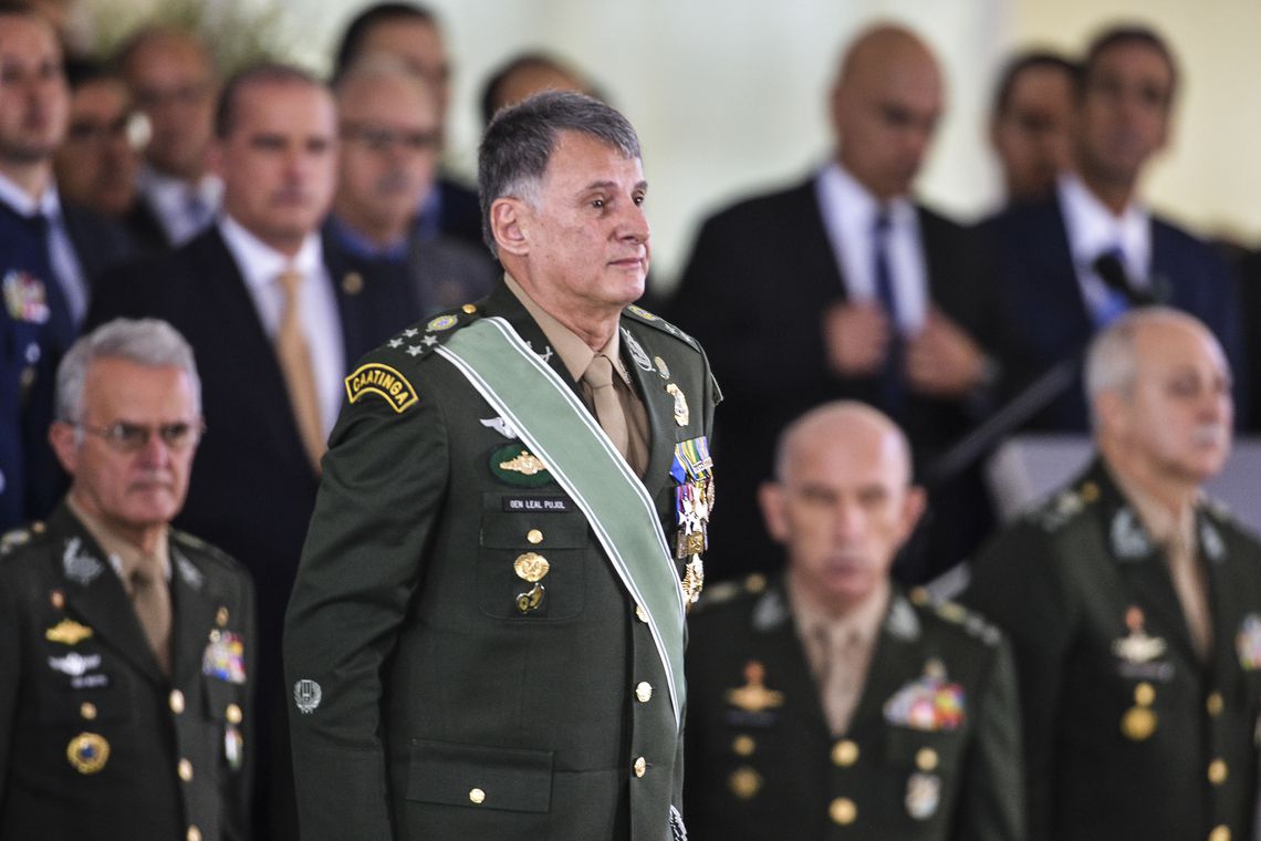 Comandante do Exrcito, general Edson Leal Pujol. Foto: Valter Campanato/ Agncia Brasil