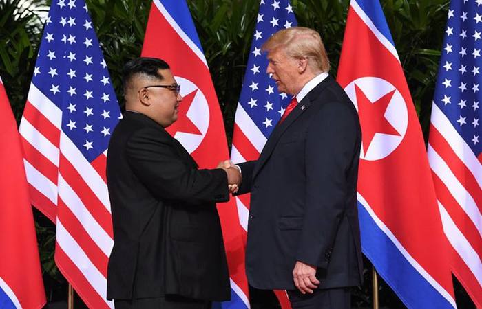 Essa  a segunda reunio de ambos em oito meses. Foto: Saul Loeb/AFP