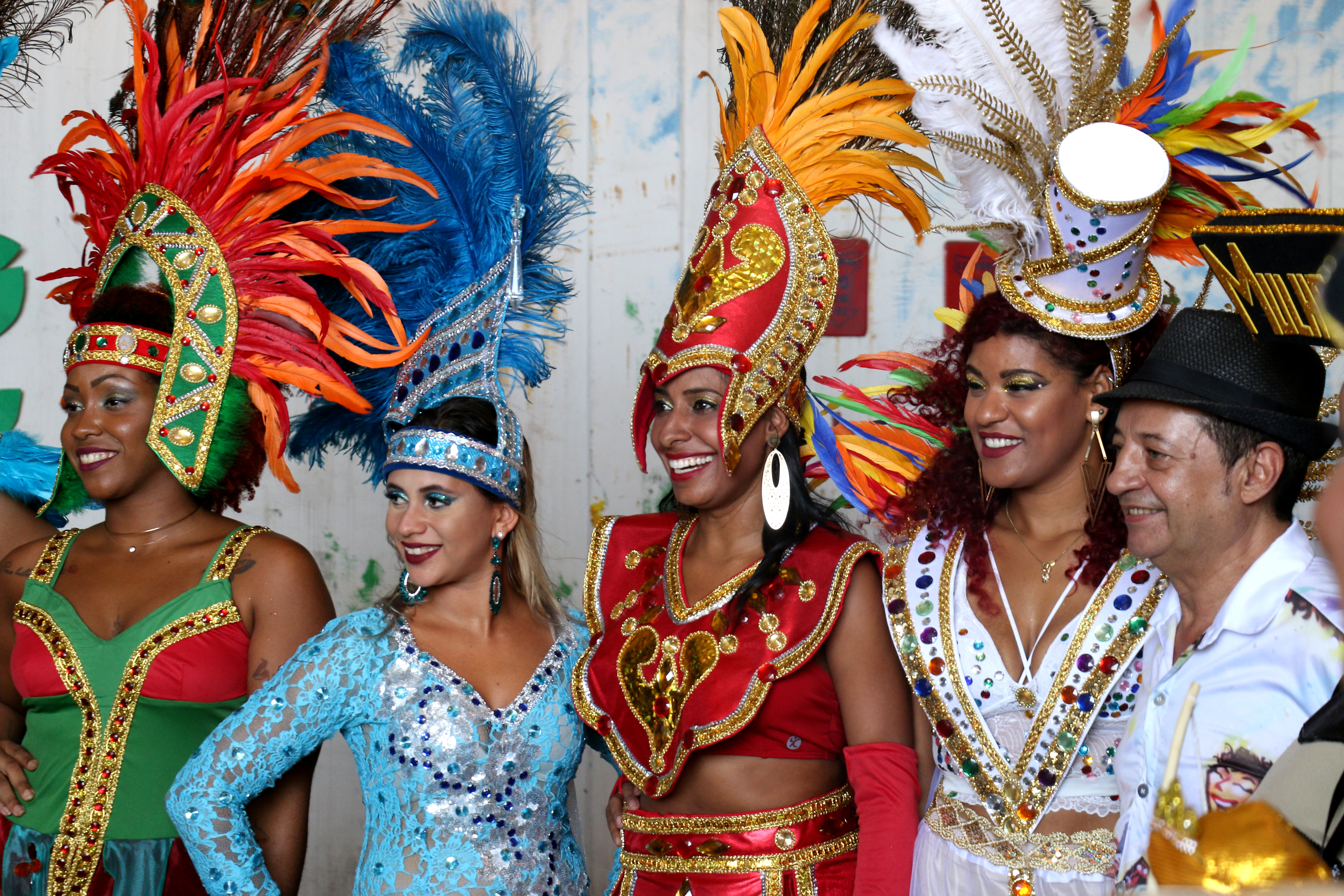 Alm das homenageadas, diversas outras mulheres estaro fantasiadas nos carros. Foto: Gabriel Melo/DP