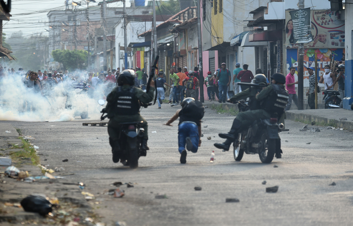 Agresses a indgenas devem ser levadas  Corte Internacional. Foto: JUAN BARRETO / AFP