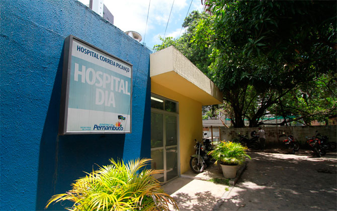 Hospital Correia Picano, para onde os casos esto sendo encaminhados. Foto: Annaclarice Almeida/DP/Arquivo
