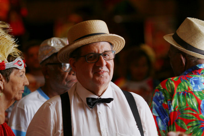 Ney Arajo, presidente e fundador do bloco. Foto: Peu Ricardo