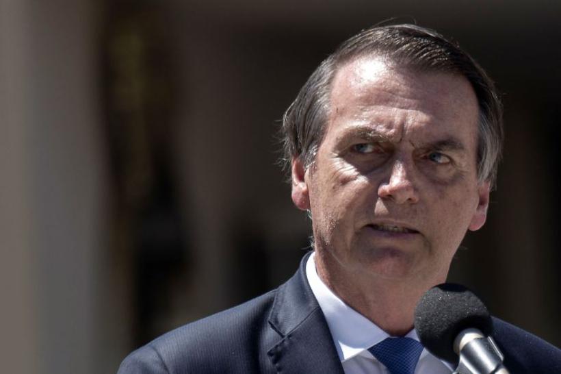Bolsonaro foi golpeado com uma faca em uma rua de Juiz de Fora (MG) em setembro. Foto: AFP/Mauro Pimentel