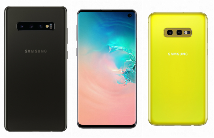 Galaxy S10 , Galaxy S10 e Galaxy S10e. Foto: Divulgao 