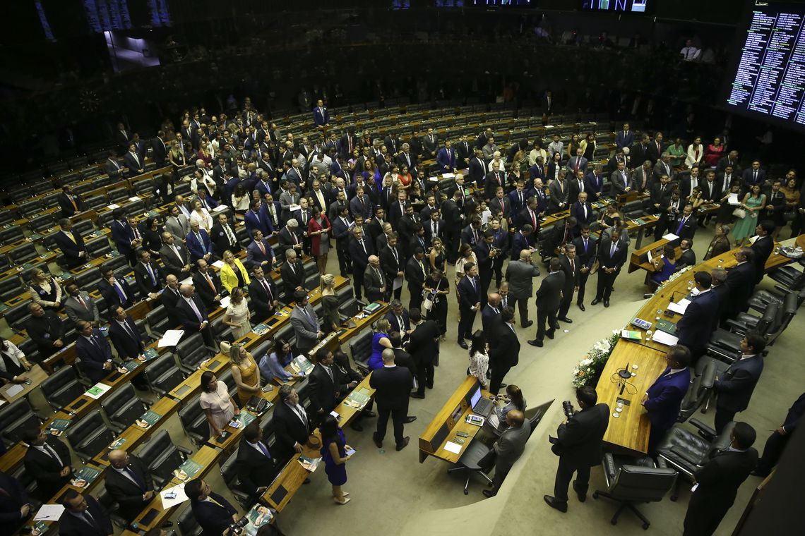 Deputados e senadores viram a autorizao da verba impositiva como um gesto de boa vontade do presidente Jair Bolsonaro. Foto: Valter Campanato/Agncia Brasil