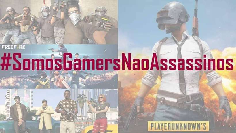 No Twitter, adeptos usam a hashtag #SomosGamersNoAssassinos. Foto: Reproduo/Twitter