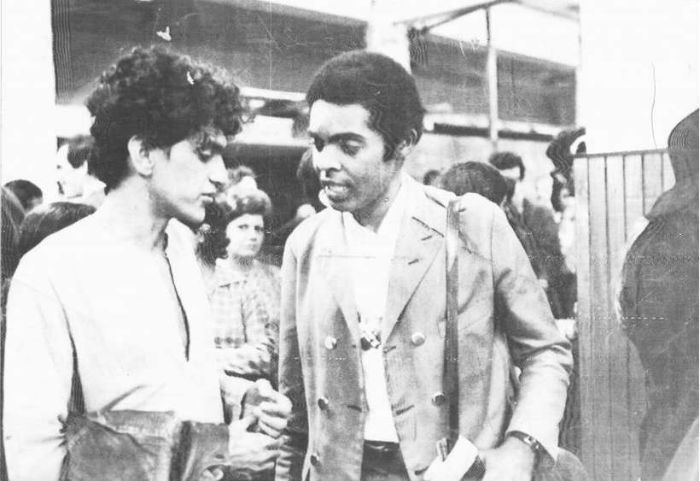 Gilberto Gil e Caetano Veloso foram expulsos do Brasil em 1969. Foto: Arquivo CB/D.A Press.