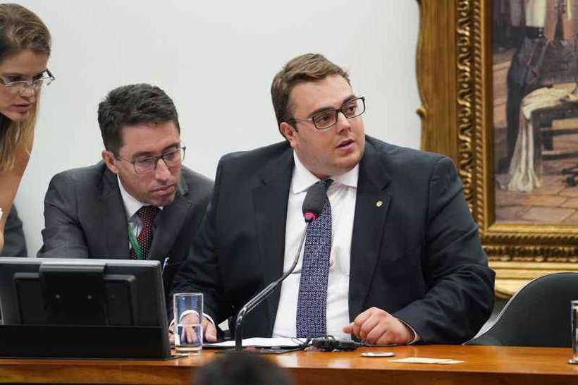 Felipe Francischini (PSL-PR), deputado federal, presidente da Comisso de Justia. Foto: Pablo Valadares/Cmara dos Deputados