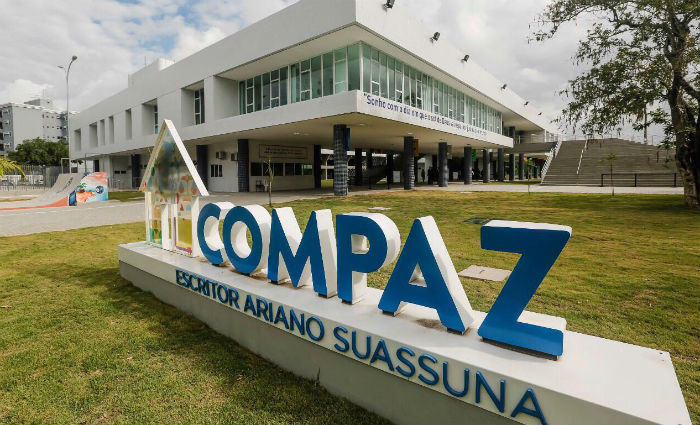 O Compaz Ariano Suassuna foi inaugurado em maro de 2017. Foto: Andra Rgo Barros/Divulgao.