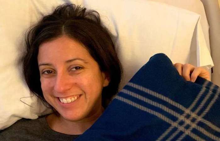 Nina Martinez, de 35 anos, doou um de seus rins a um receptor annimo. Foto: Reproduo/Twitter)