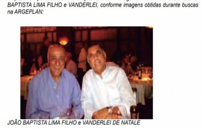 Da esquerda para a direita: coronel Lima e o empresário Vanderlei De Natale. Foto: Reprodução/MPF (Da esquerda para a direita: coronel Lima e o empresário Vanderlei De Natale. Foto: Reprodução/MPF)