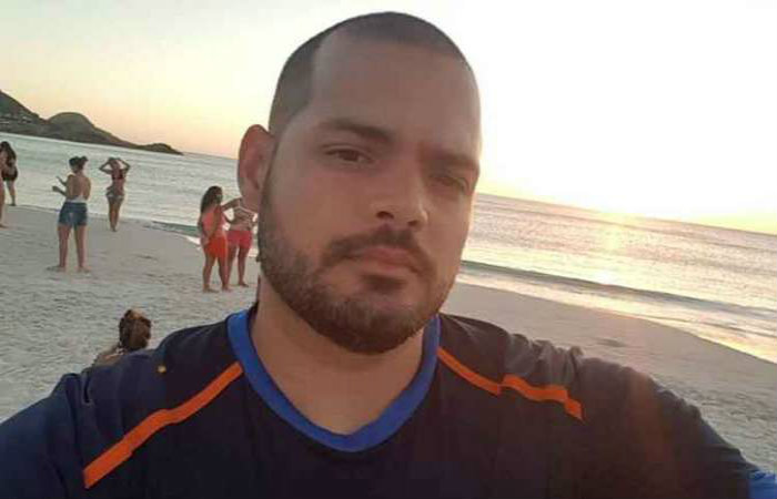 Pricles Marques Portela Junior, 39, atirou quatro vezes contra o PM e est preso preventivamente. Foto: Arquivo Social