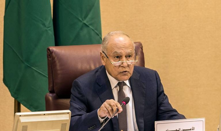 Ahmed Aboul Gheit, secretário-geral da Liga Árabe - Foto: Khaled Desouki/AFP Ahmed Aboul Gheit, secretário-geral da Liga Árabe - Foto: Khaled Desouki/AFP