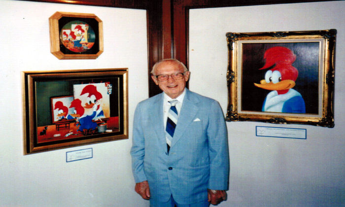 Walter Lantz produziu mais de 800 curtas-metragens. Foto: Arquivo Pessoal 