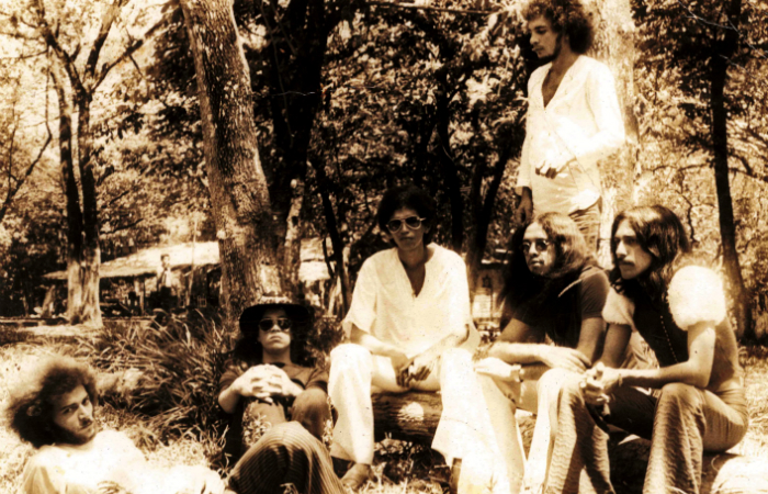 Formao original do Ave Sangria nos anos 1974 (Foto: Almir de Oliveira/Cortesia)