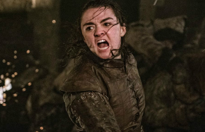 Arya Stark, grande herona do episdio. Foto: HBO/Divulgao