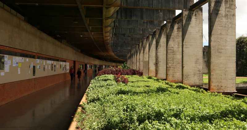 Criticada pelo ministro, a UnB  uma mais bem avaliadas instituies de ensino superior do pas. Foto: Correio Braziliense/Arquivo.
