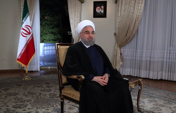 O presidente do Ir, Hassan Rouhani 
(Foto: Reproduo/Televiso Nacional Iraniana)