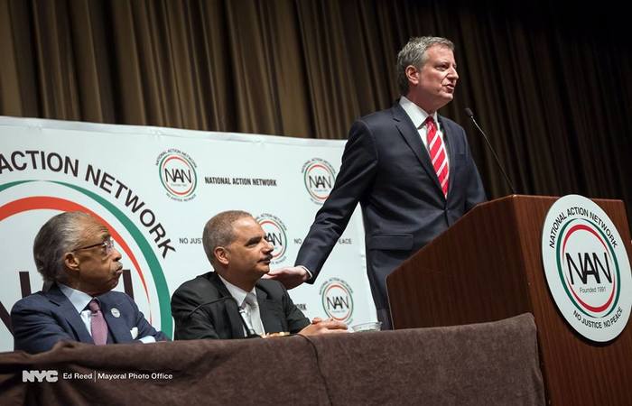 Bill de Blasio  prefeito de Nova York. Foto: Reproduo/Facebook (Foto: Reproduo/Facebook)