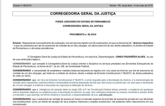 Foto: Reprodução/TJPE