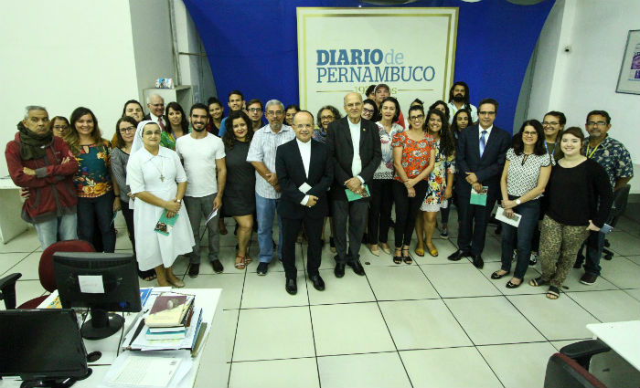 Ele trouxe sua bênção em virtude das celebrações, na Igreja Católica, pelo  53º Dia das Comunicações, 2 de junho. Foto: Paulo Paiva / DP