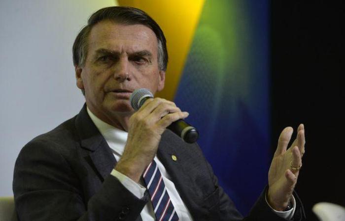 Bolsonaro tambm culpou parlamentares e a imprensa pelas dificuldades do seu governo - Foto: Marcelo Ferreira/CB/D.A Press