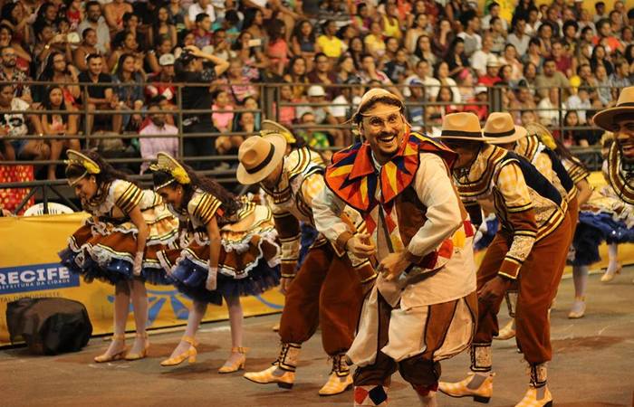 Espetculo "Ventre Cho, Sagrao%u201D, apresentado em 2018. Foto: Samuel Calado/DP