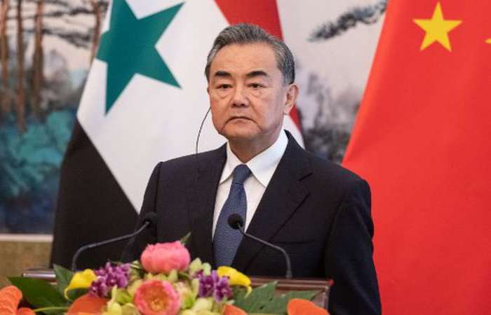 Ministro das Relaes Exteriores da China, Wang Yi. Foto: Fred Dufour/AFP