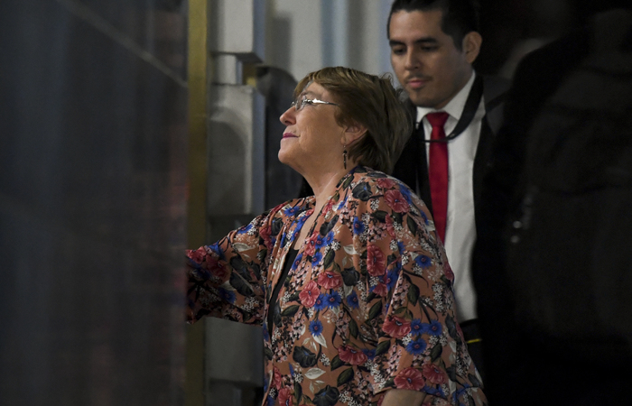 Foto: Yuri Cortez/AFP (Michelle Bachelet  a alta comissria da Organizao das Naes Unidas para os Direitos Humanos. Foto: Yuri Cortez/AFP)