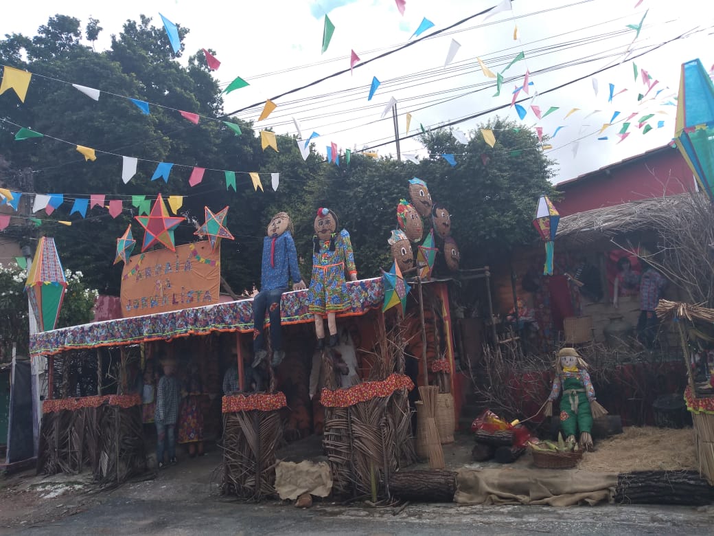 A Rua Jornalista Campelo Jnior, em gua Fria, foi a segunda colocada. Foto: Divulgao