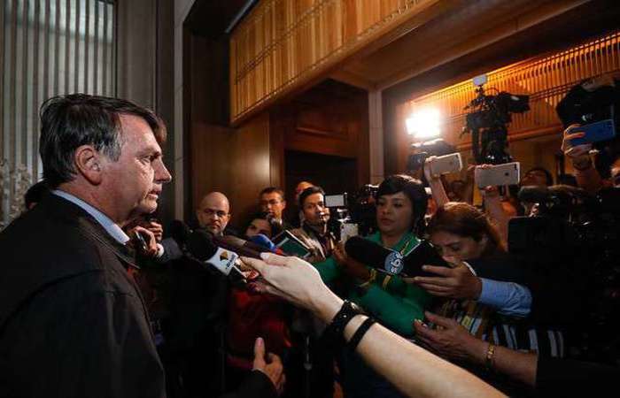 Presidente Bolsonaro em Osaka, no Japo, para o encontro do G20. Foto: Alan Santos / PR