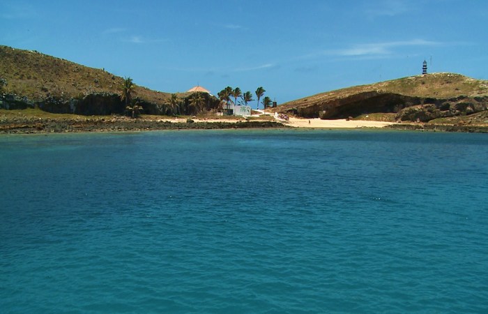 O Arquiplago de Abrolhos se localiza no Oceano Atlntico, no litoral sul da Bahia. Foto: Divulgao/TV Brasil (Foto: Divulgao/TV Brasil)