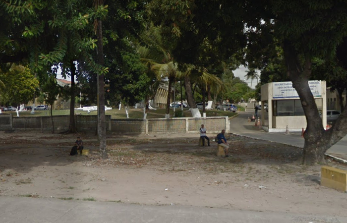 Entrada do ncleo policial de Prazeres, em Jaboato dos Guararapes - Reproduo/Google Street View