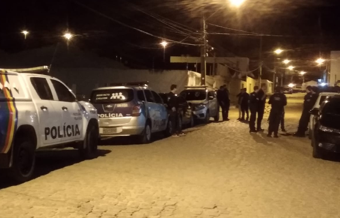 OperaÃ§Ã£o das forÃ§as de seguranÃ§a de Pernambuco foi deflagrada nessa quinta (4) - DivulgaÃ§Ã£o/PolÃ­cia Civil