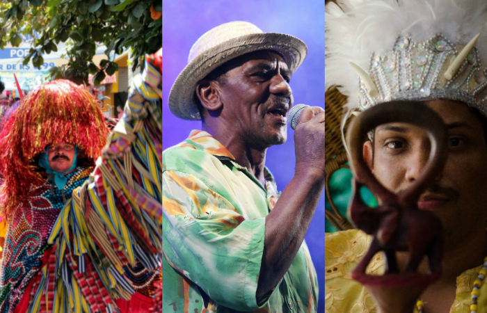 Maracatu Cambinda Brasileira, Assis Calixto e  Jeferson Nag esto entre os novos patrimnios vivos. Foto: Andr Sampaio, Costa Neto e Jan Ribeiro/Divulgao