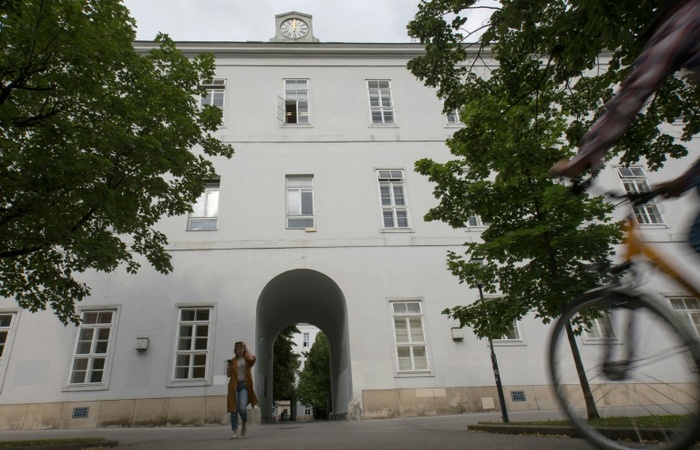 Hospital de Viena, na ustria, em 2018. Foto: Arquivos/AFP.