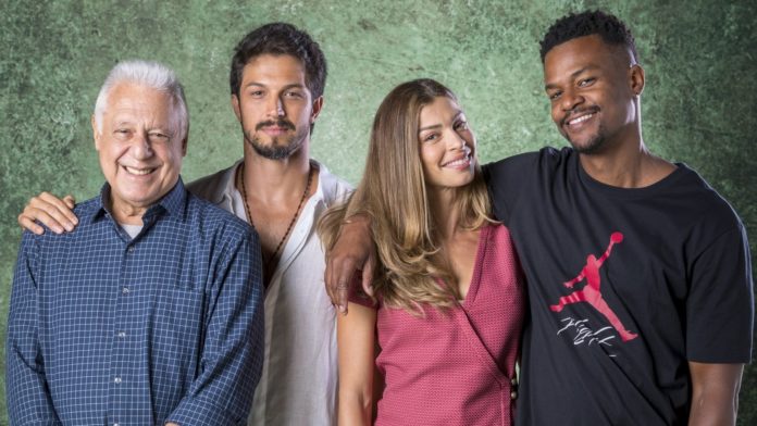 Os protagonistas da novela so Alberto, Marcos, Paloma e Ramon. Foto: Joo Cotta/Globo