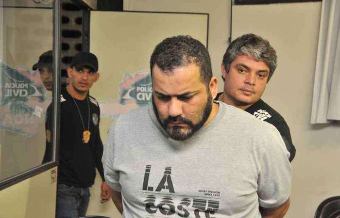 Em interrogatÃ³rio, Mateus Henrique Leroy Alves, de 37 anos, confirmou que repassou R$ 50 mil para o dono de uma casa de prostituiÃ§Ã£o em Salvador para ser sÃ³cio do local. Foto: Ramon Lisboa/EM.