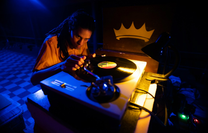 Leonardo Silva (Jah Leo) fundou o projeto em 2016. Foto: Ugo Portela/Divulgao