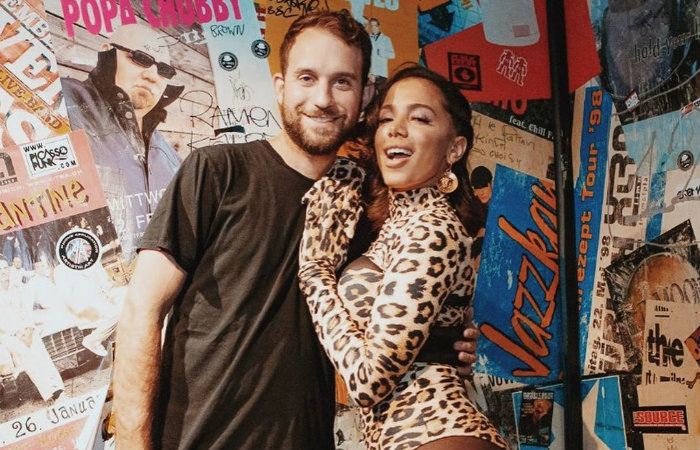 Brandon e Anitta. Foto: Reproduo/Instagram