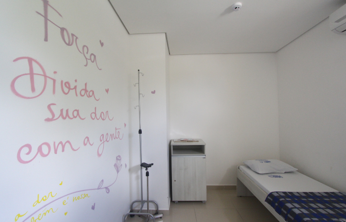 Para garantir privacidade, centro de atendimento fica instalado em um anexo do Hospital da Mulher - Foto: Mandy Oliver/Acervo DP