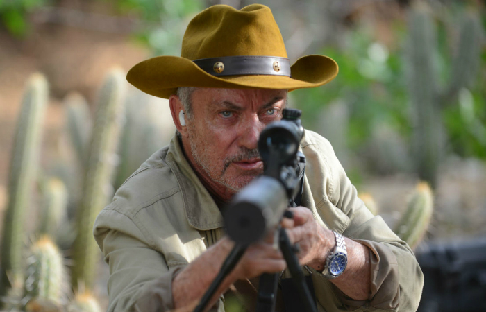 O alemo Udo Kier interpreta um dos viles da trama. Foto: Vitrine Filmes/Divulgao