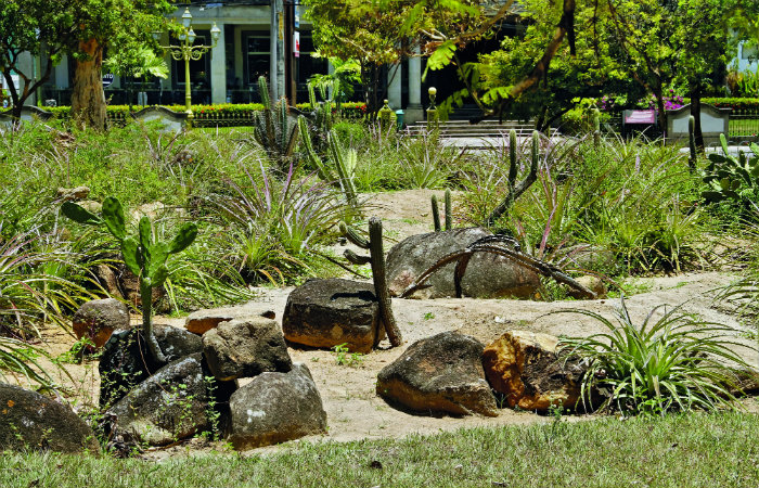 Os sertões da Praça Euclides da Cunha. Foto: Sérgio Lôbo/Divulgação Os sertões da Praça Euclides da Cunha. Foto: Sérgio Lôbo/Divulgação