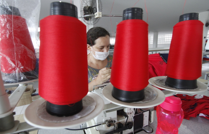 Polo têxtil, no Agreste pernambucano. Crédito: Ricardo Fernandes/DP