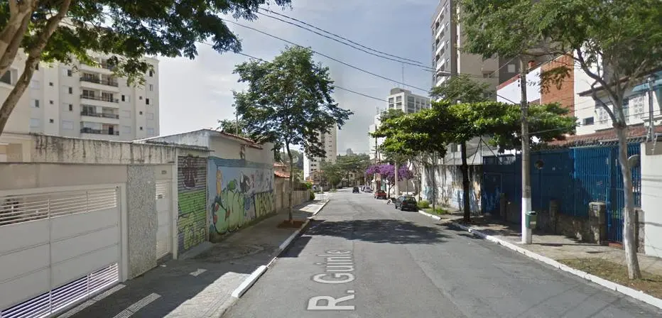 O incidente aconteceu na Rua Guinle, na Vila Monumento, região do Ipiranga em São Paulo. Foto: Google Street View (Foto: Google Street View) O incidente aconteceu na Rua Guinle, na Vila Monumento, região do Ipiranga em São Paulo. Foto: Google Street View (Foto: Google Street View)